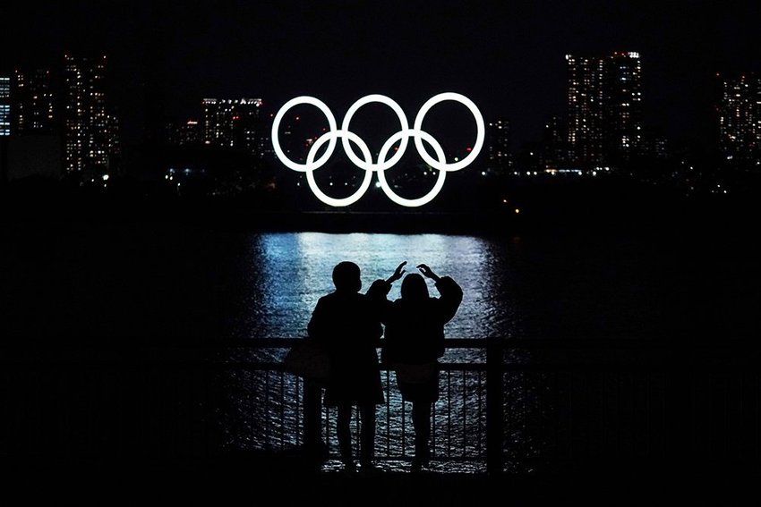 large Japan Olympics Tokyo Rings Return  aadfffabfdcec fbee