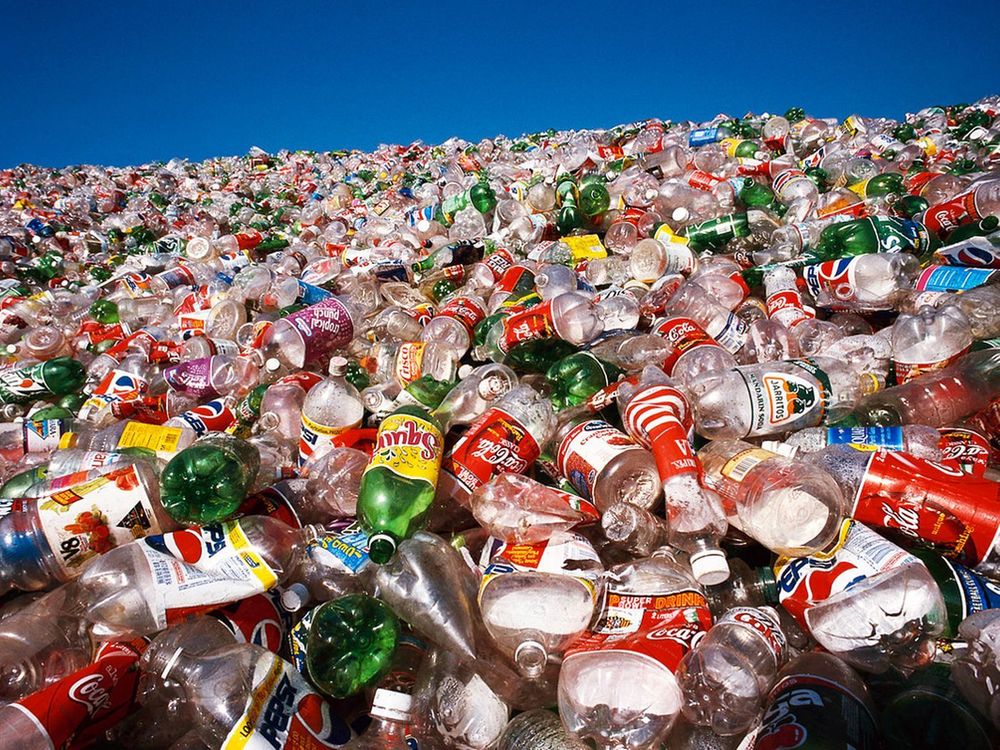 large Revolutionary Technology To Produce Paper From Plastic Bottles In Trash  baa