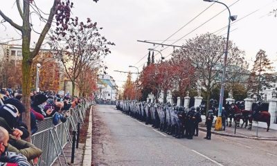large protest November baumann edd