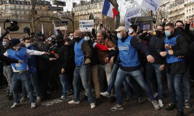 Protest v Paríži