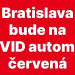 Prechod Bratislavy do červenej sa dotkne hlavne neočkovaných (+GRAFIKA)